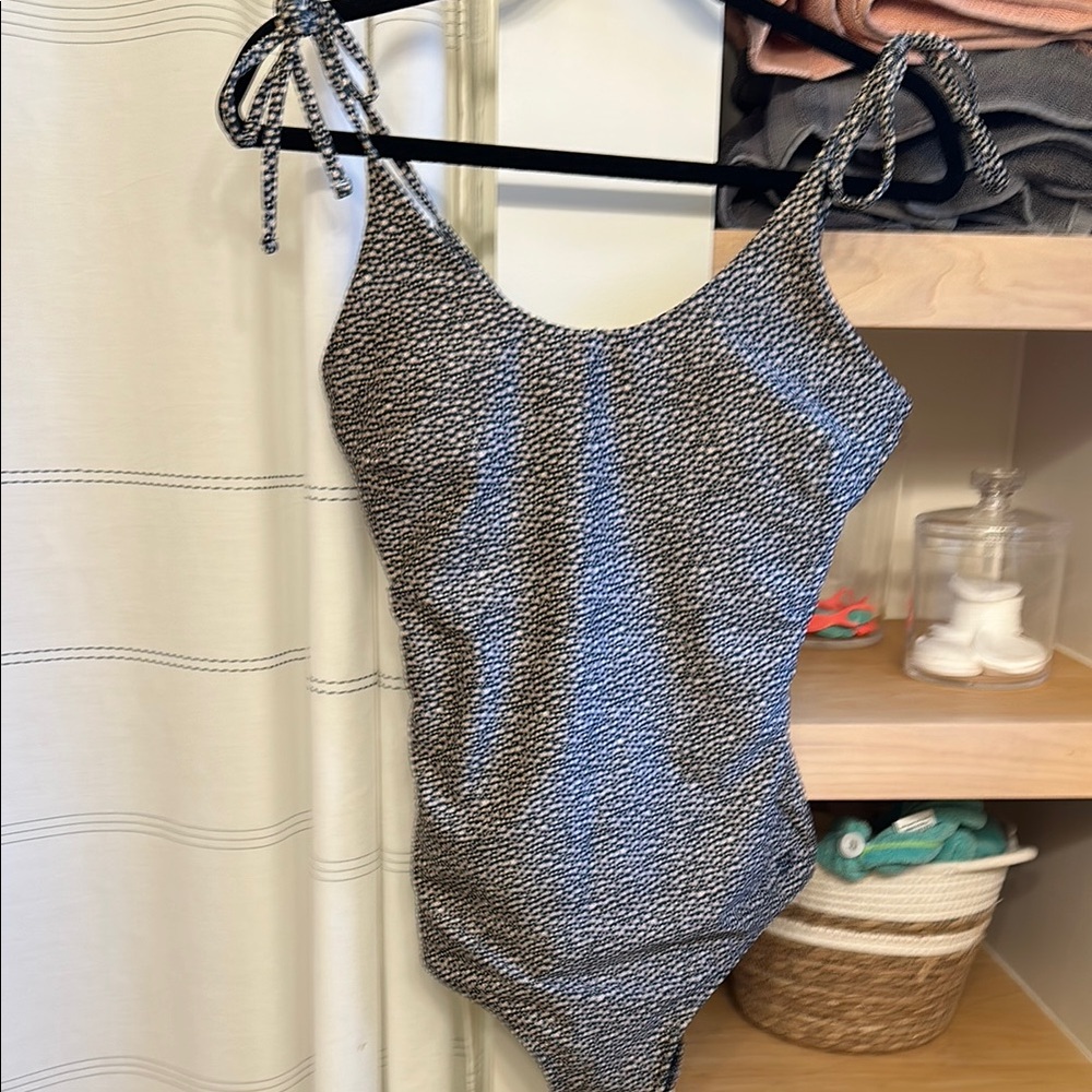 Albion Fit Black! #charleston summer black  and White One Piece Swimsuit